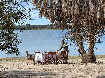 Laba Siwandu Camp: Frühstück am See