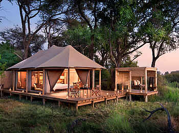 Nxabega Okavango Tented Camp: Guest Tent Ansicht
