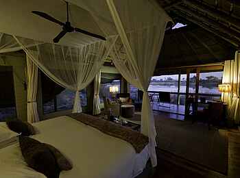 Savuti Camp: Zeltinterieur