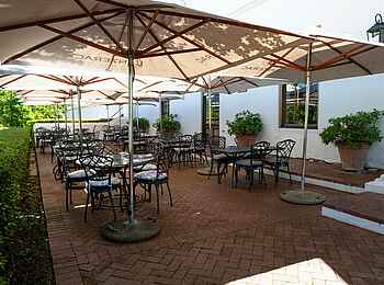 The Lanzerac: Terrasse The Lanzerac: Terrasse