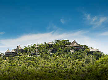 Ulusaba Rock Lodge: In die Natur eingebettete Lodge