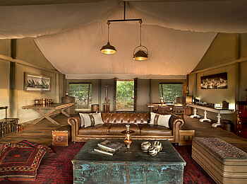 Zarafa Dhow Suite: Blick in die Dhow Lounge