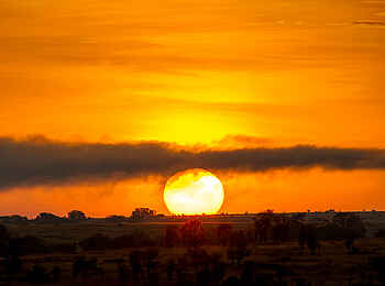 Mara Mara Tented Lodge: Sonnenuntergang Mara Mara Tented Lodge: Sonnenuntergang