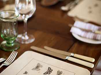 Chada Katavi Camp: Esstisch