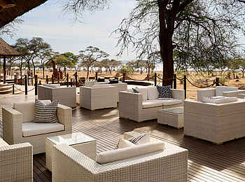 Sanctuary Swala: Die Terrasse