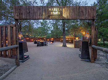 Tintswalo Safari Lodge: Die Boma