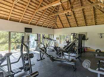 Tongabezi Lodge: Das Fitnessstudio