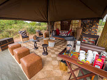 Hwange Bush Camp: Lounge