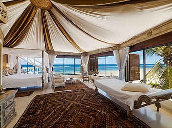 Alfajiri Villas: Schlafzimmer der Cliff Villa