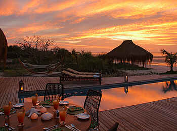 Azura Benguerra Island: Villa Amizade - Sonnenuntergang Azura Benguerra Island: Villa Amizade - Sonnenuntergang