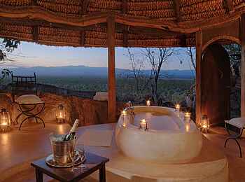 Elsa's Kopje: Bad bei Kerzenlicht Elsa's Kopje: Bad bei Kerzenlicht