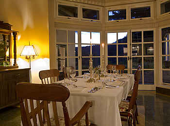 Gibbs Farm: Dinnertafel