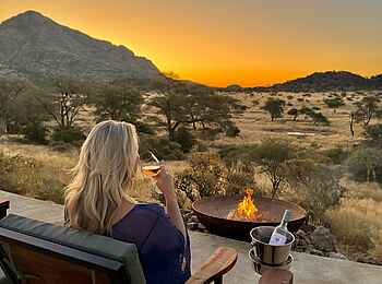 Hohenstein Lodge: Sundowner Hohenstein Lodge: Sundowner