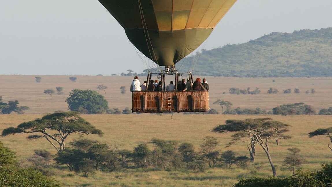 Kaskaz Mara Camp: Ballonfahrt
