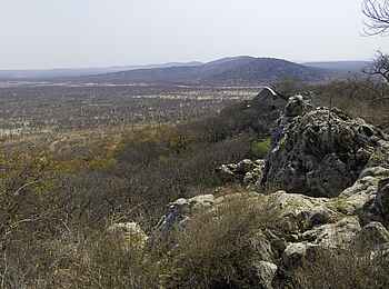 Little Ongava: Blick über das Ongava Game Reserve hinweg Little Ongava: Blick über das Ongava Game Reserve hinweg