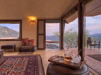 Saruni Samburu: Blick in eine Familienvilla