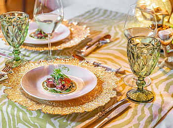 The Last Word Kitara Lodge: Gehobene Kulinarik beim Dinner The Last Word Kitara Lodge: Gehobene Kulinarik beim Dinner