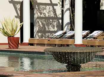 Victoria Falls Hotel: Wasserschale