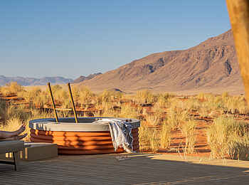 Wolwedans Dune Camp: Plunge Pool Wolwedans Dune Camp: Plunge Pool