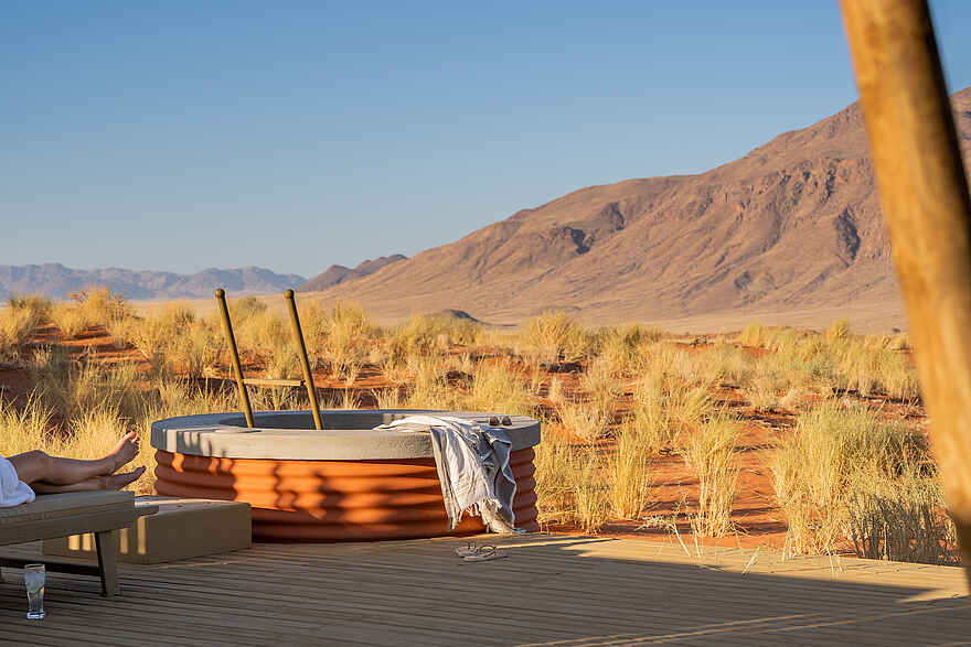 Wolwedans Dune Camp: Plunge Pool Wolwedans Dune Camp: Plunge Pool