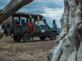Ol Seki Hemingways Mara: Auf einem Game Drive