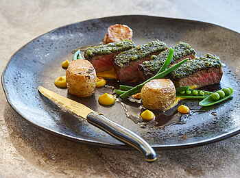 Singita Pamushana Lodge: Steak