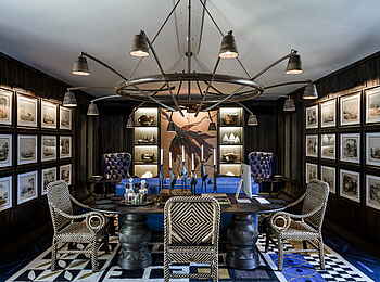 Xigera Safari Lodge: Library Xigera Safari Lodge: Library