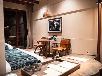 Entikko Safari Lodge: Die Zimmerausstattung Entikko Safari Lodge: Die Zimmerausstattung