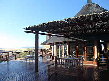 Hoodia Desert Lodge: Offene Veranda