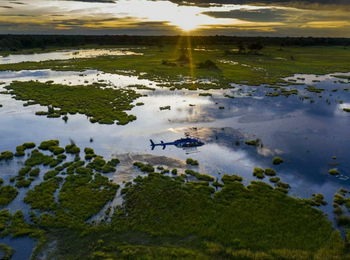 Mankwe Tented Retreat: Helikopterflug Mankwe Tented Retreat: Helikopterflug