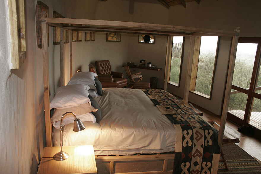 Tau Pan Camp: Schlafraum Tau Pan Camp: Schlafraum