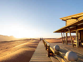 Wolwedans Desert Lodge: Desert Walkway Wolwedans Desert Lodge: Desert Walkway