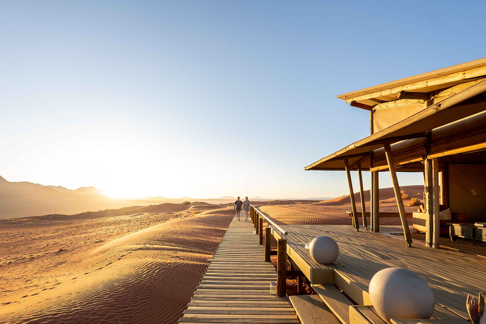 Wolwedans Desert Lodge: Desert Walkway