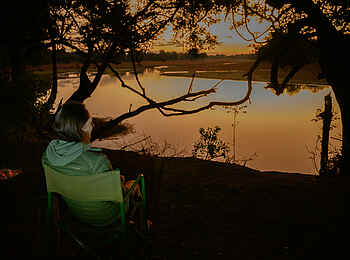 Big Lagoon Camp: Am Abend Big Lagoon Camp: Am Abend