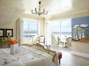 Birkenhead House: Ein Deluxe Superior Zimmer mit Meerblick Birkenhead House: Ein Deluxe Superior Zimmer mit Meerblick
