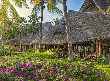 Breezes Beach Club & Spa Zanzibar: Der Zentralbereich