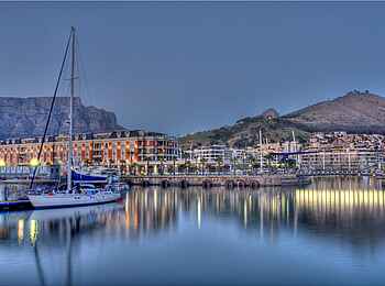 Cape Grace Hotel: Abendstimmung Cape Grace Hotel: Abendstimmung