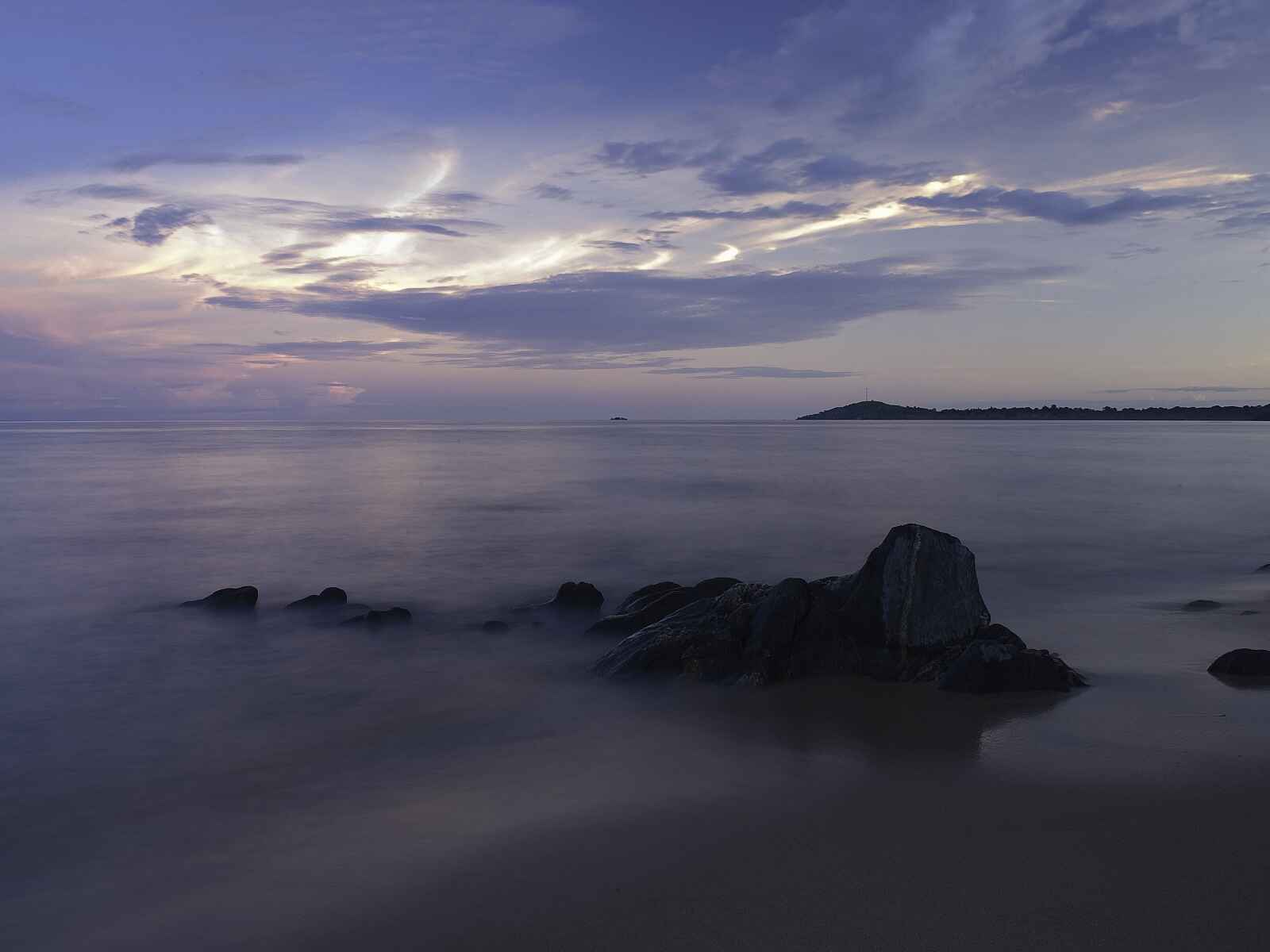 Chintheche Inn: Dämmerung über dem Malawisee Chintheche Inn: Dämmerung über dem Malawisee