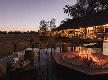 Chitabe Lediba Camp: Die Boma