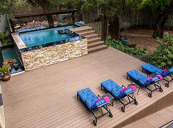 Chobe River Lodge: Am Pool