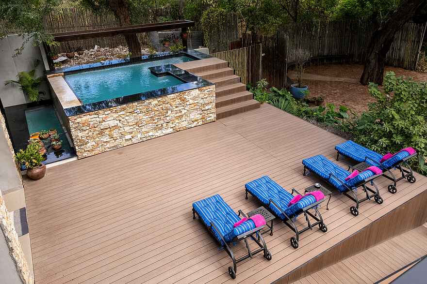 Chobe River Lodge: Am Pool Chobe River Lodge: Am Pool