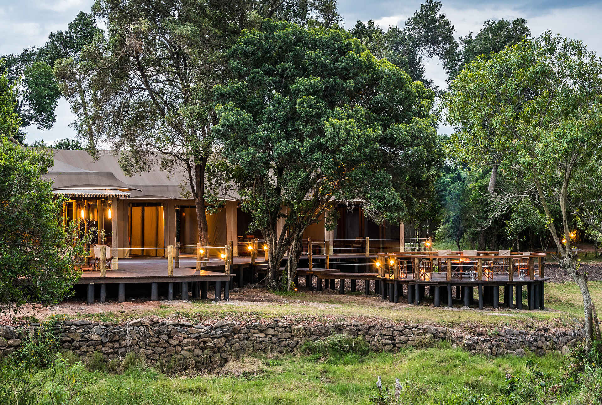 Entim Private Wing Camp: Ansicht