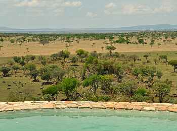 Grumeti Hills Camp: Weite Serengeti