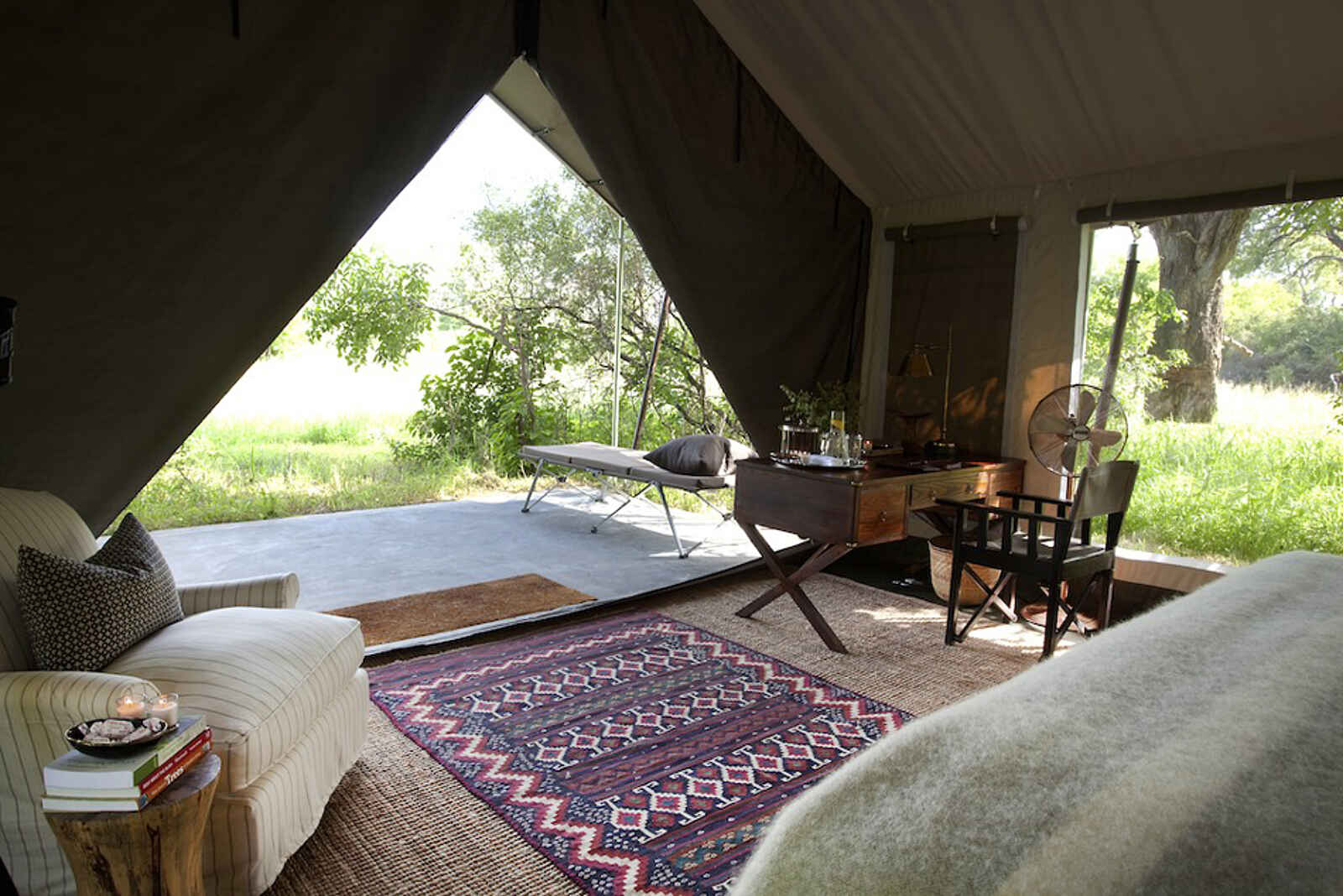 Machaba Camp: Gästezelt Machaba Camp: Gästezelt