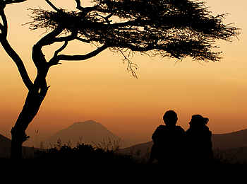 Oliver's Camp: Sonnenaufgang Oliver's Camp: Sonnenaufgang