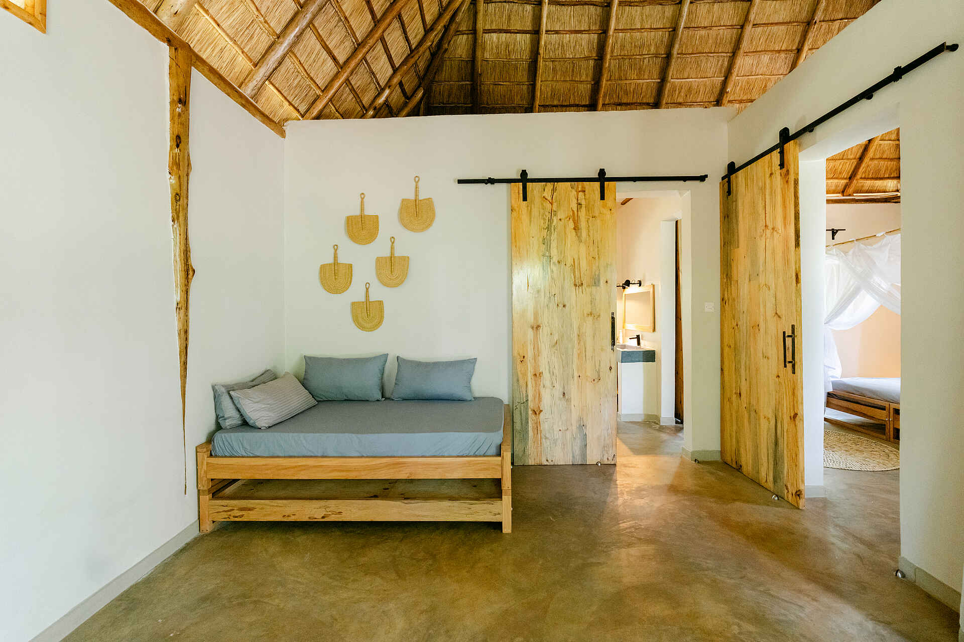 Sentema Farm Lodge: Blick in das Garten Cottage