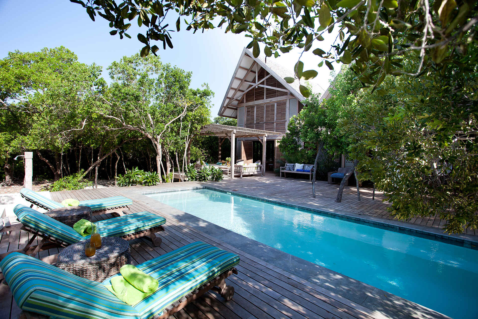 Vamizi Island: Kipilas langer Pool kipila, pool, &Beyond, Mosambik, Vamizi Island, afrikarma, afrikarma safaris, afrikarma safaris - wildnis. hautnah, afrikarma.de