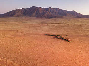 Wolwedans Plains Camp: Ansicht von oben Wolwedans Plains Camp: Ansicht von oben