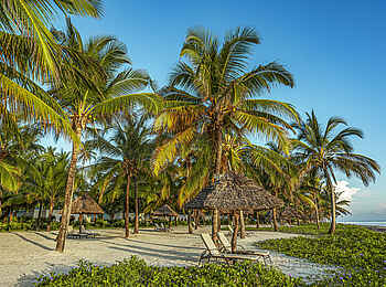Baraza Resort & Spa Zanzibar: Der obere Strandabschnitt Baraza Resort & Spa Zanzibar: Der obere Strandabschnitt
