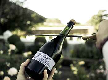 Grande Roche Hotel: Schaumwein